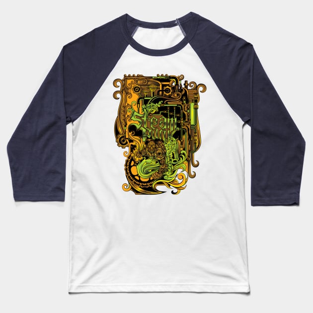 Steampunk Baseball T-Shirt by shopofstrange